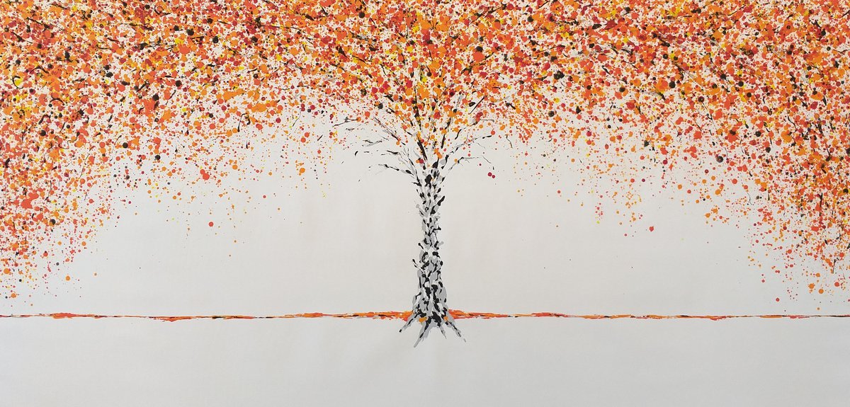 Autumn Tree 3 by M.Y. by Max Yaskin