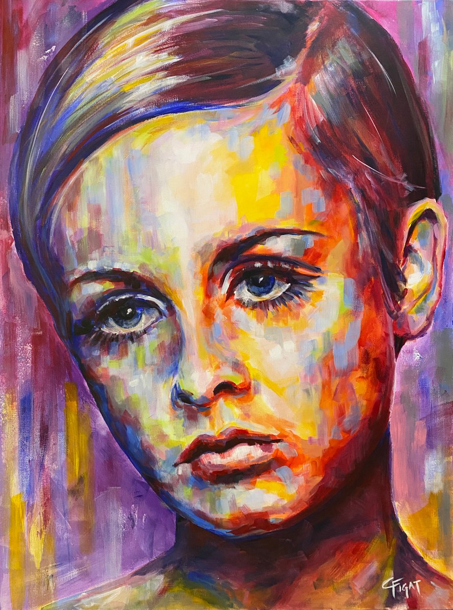 Twiggy by Christopher Figat