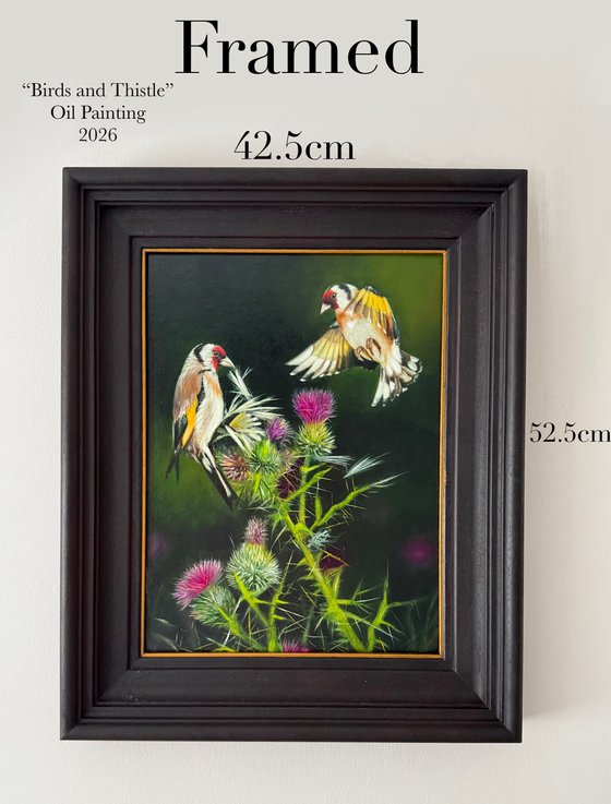 Birds and Thistle