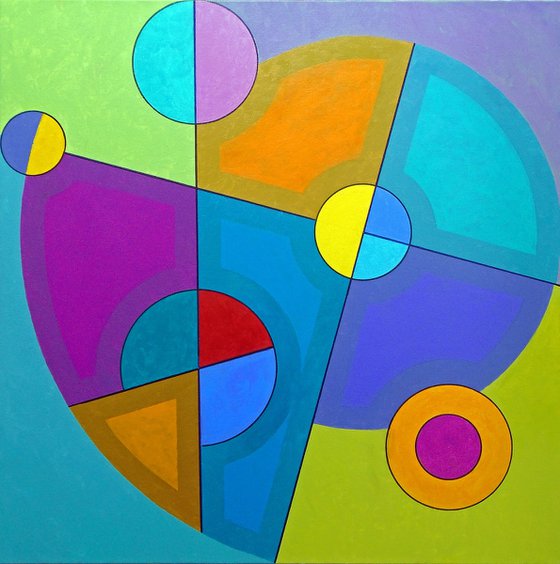 MINIMALIST GEOMETRIC ABSTRACT