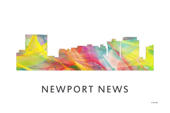 Newport News Virginia Skyline WB1