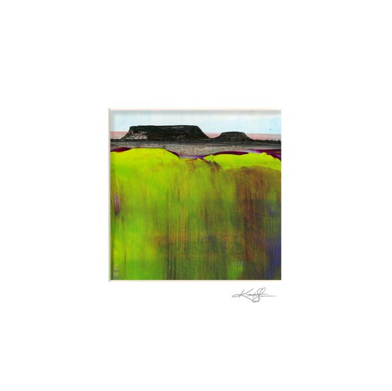Mesa 137 - Southwest Abstract Landscape Painting by Kathy Morton Stanion