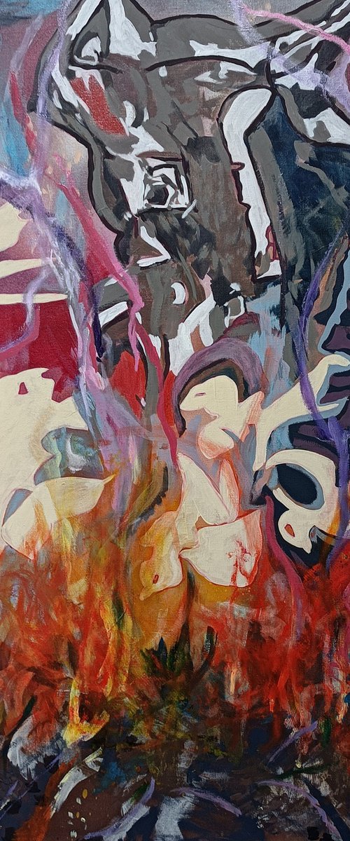 Reves en Feu by Mieke van Os