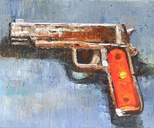 Still life -pistol by Narek Qochunc