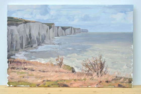 Ault, white cliffs