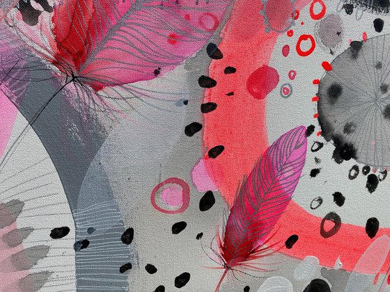 Pink Abstract