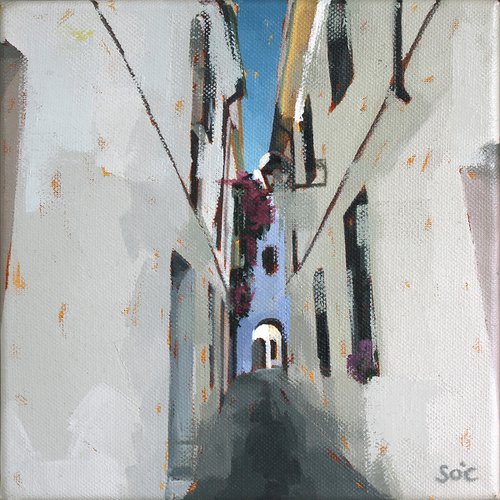Calleja de Córdoba (Córdoba alley) 24x24cm by Sharon O'Callaghan