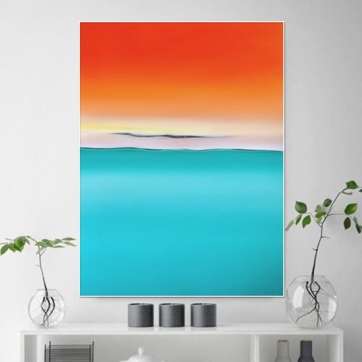 Photorealistic Landscape Oil Painting By Larissa Uvarova, 24 X 31", Deep Inside #47, Original Artwork