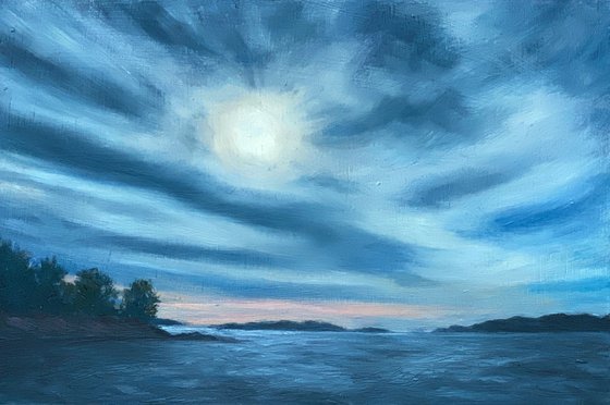 Winter Sunrise, La Fosette