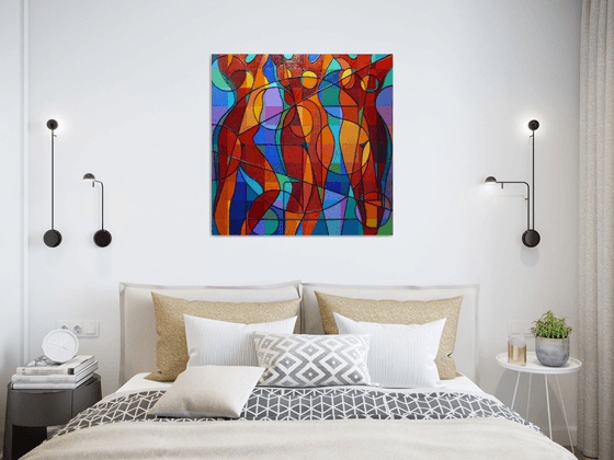 RHYTHMIC NUDES DANCING