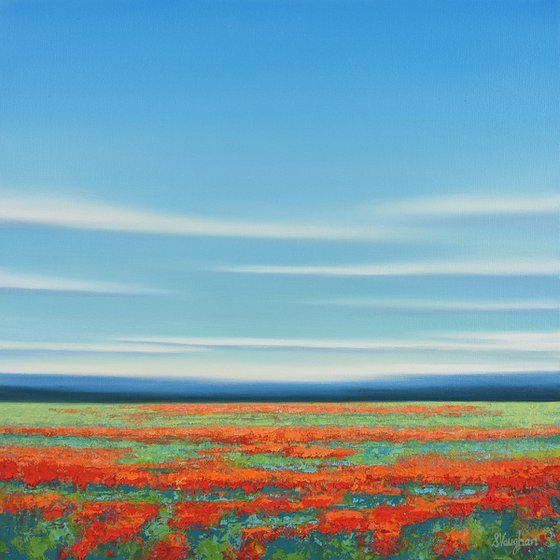 Spring Flowers - Colorful Flower Field Landscape