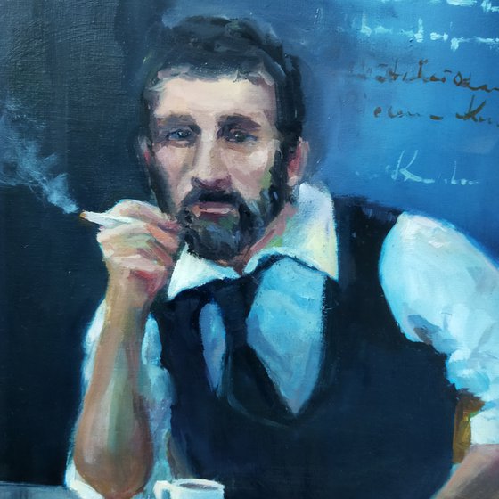Waiter's Quiet Moment