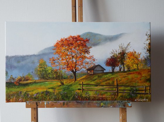 Autumn Landscape Mountains