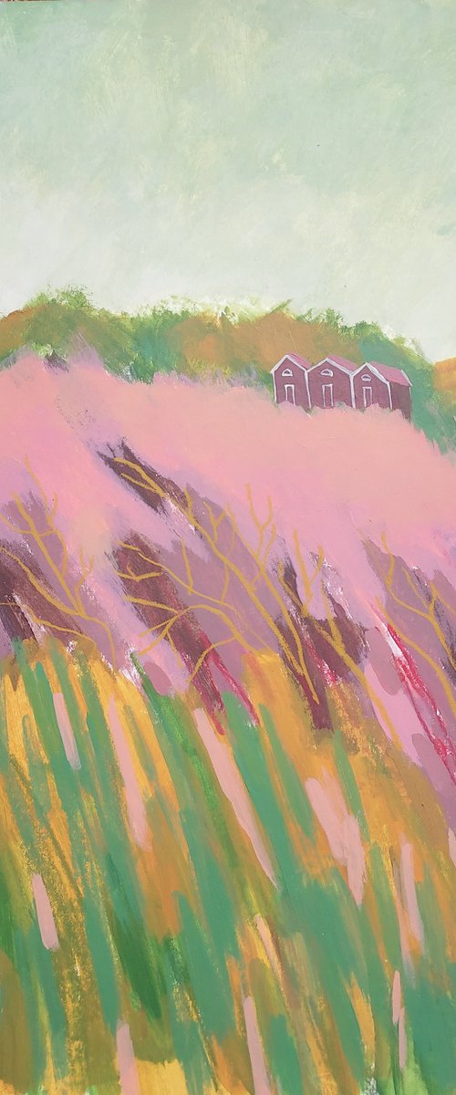 Three houses by Irina Plaksina