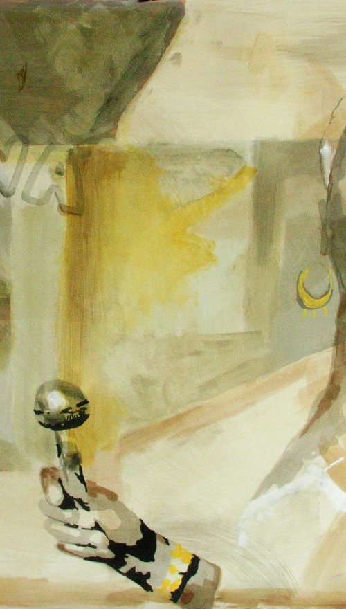 Nina  35" x 25" by Joe McHarg