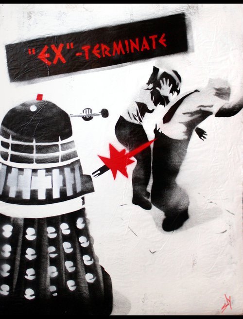Ex-terminate! (On The Daily Telegraph). by Juan Sly