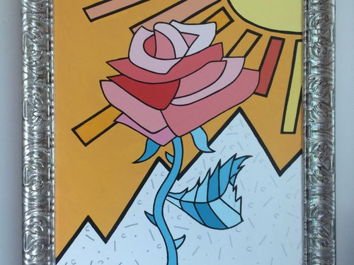 Pop Art No. 3 - "Rose" by Greg Beebe