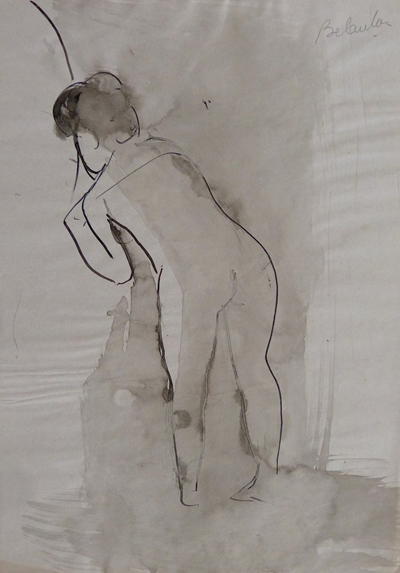 The Nude Drawing 10, 21x29 cm