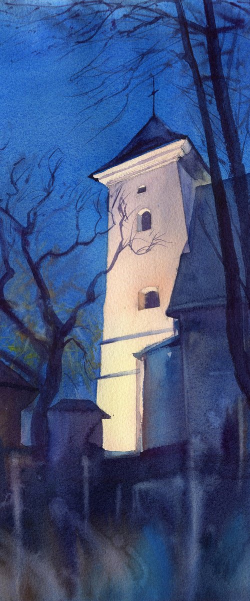 Mikolov, Poland, The Snowy Mother of God Church by SVITLANA LAGUTINA