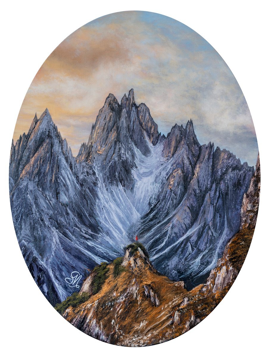 Dolomites By Simona Nedeva, 12 X 16, Artwork For Sale On Artfinder