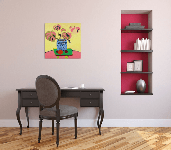 Yellow and Pink Plant