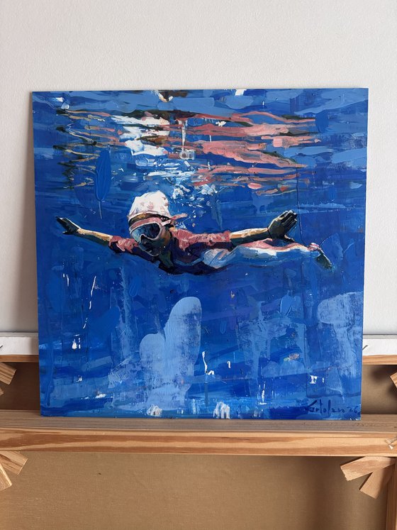 Where water dreams of wing