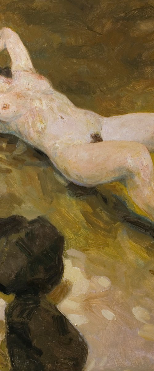 nude woman in nature by Olivier Payeur