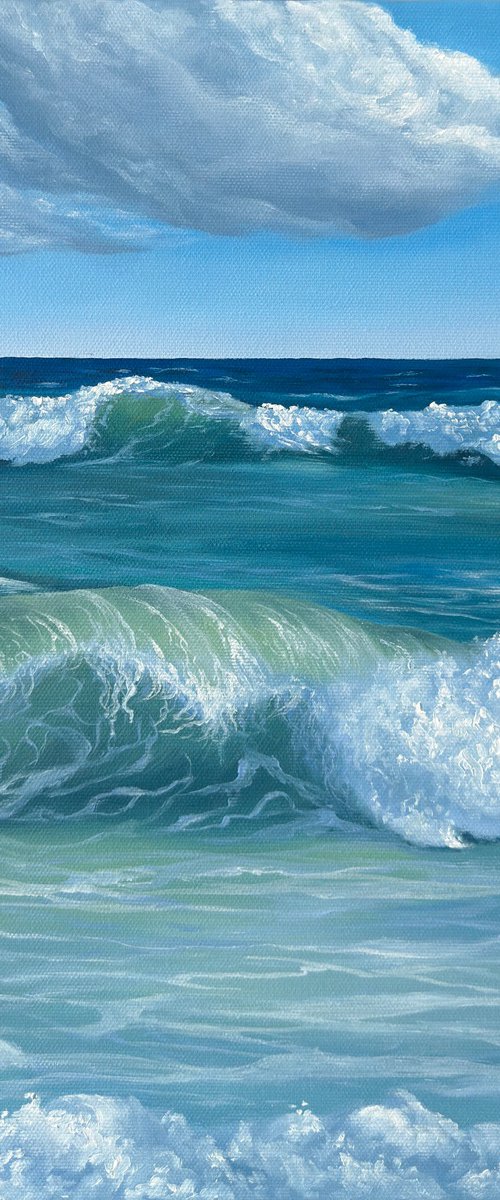 Endless Blue by Inna Martynenko