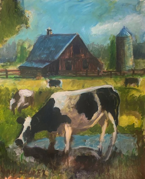 Cows On The Farm by Ryan  Louder