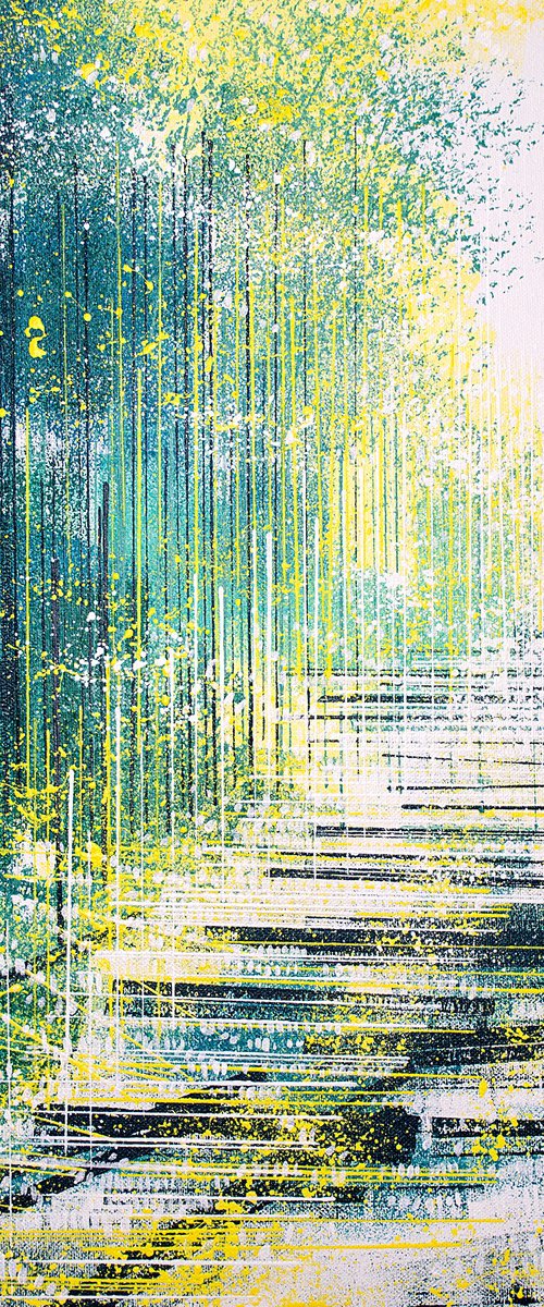 Light Through Spring Forest by Marc Todd