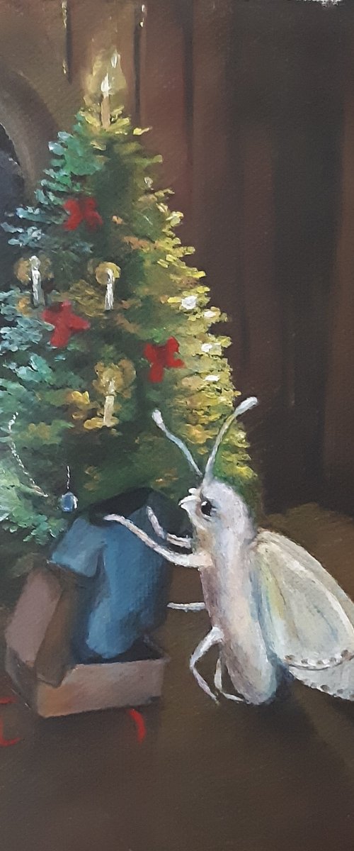 moth life (Christmas) by Viktória Déri
