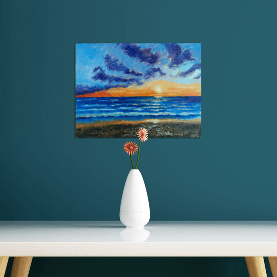 Seascape, Sea Stories - Sunset