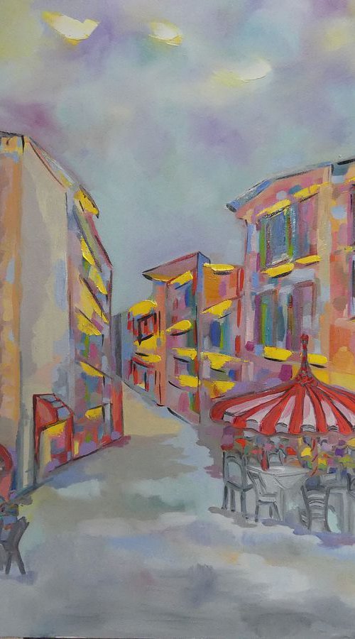 Modena Alfresco by Lesley Blackburn