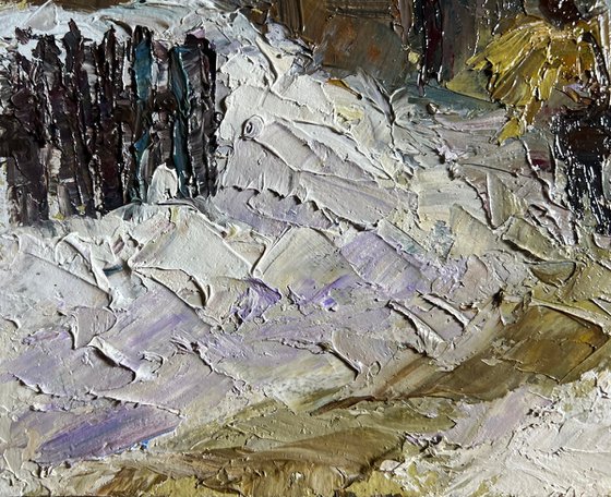 Winter Bustle in the Yard