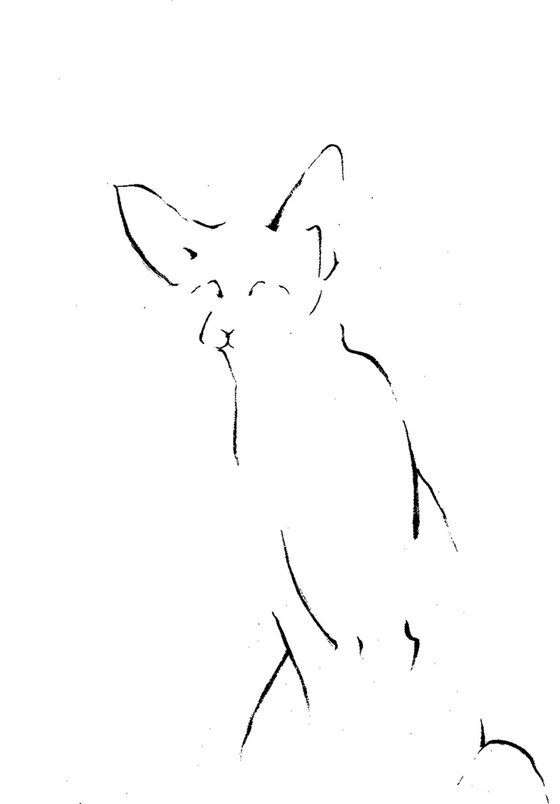 Cat 2 (cycle of minimalist cats)