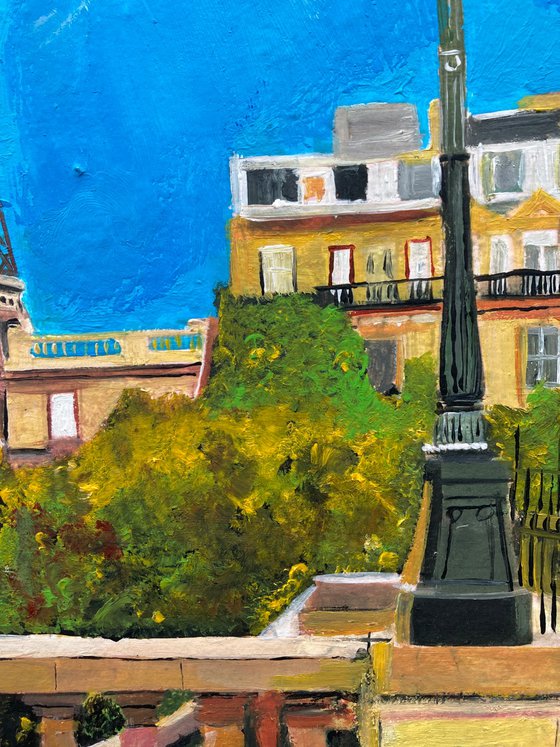 Bright And Sunny Paris In The Afternoon