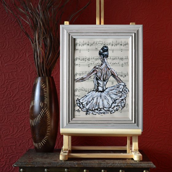 Framed Ballerina XVII