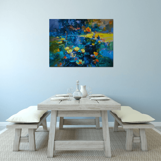 Where the colors of silence are born