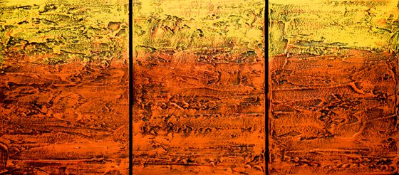 Orange Persuasion 2  60 x 28"