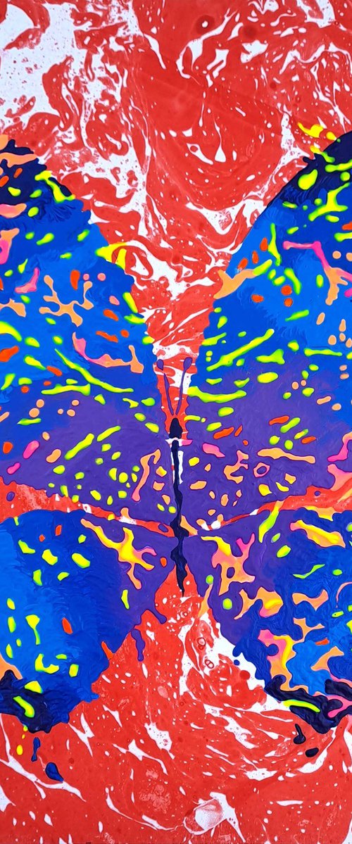 Butterfly «Fiery Sunset» by Mariia Raskin