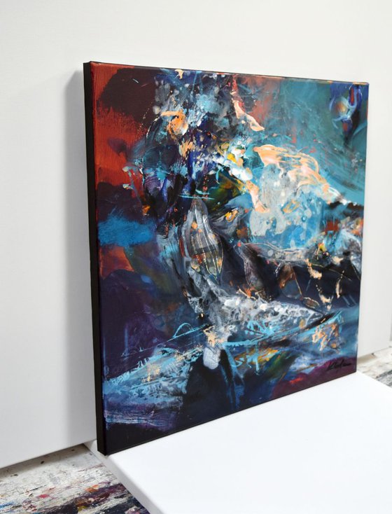 KLOSKA S PAINTINGS INVITE US TO SOLITARY JOURNEY TO A FASCINATING COLORS UNIVERSE