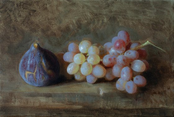 a fig and grape