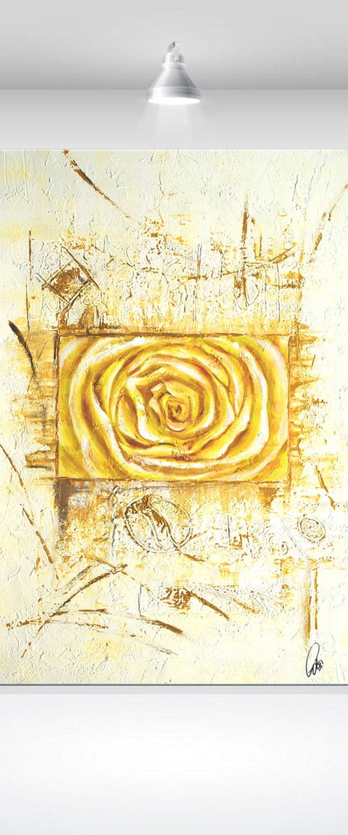 Golden Bloom II by Edelgard Schroer