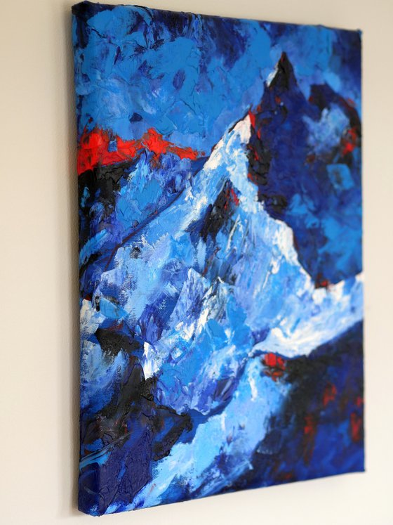Frozen Peaks of Dawn