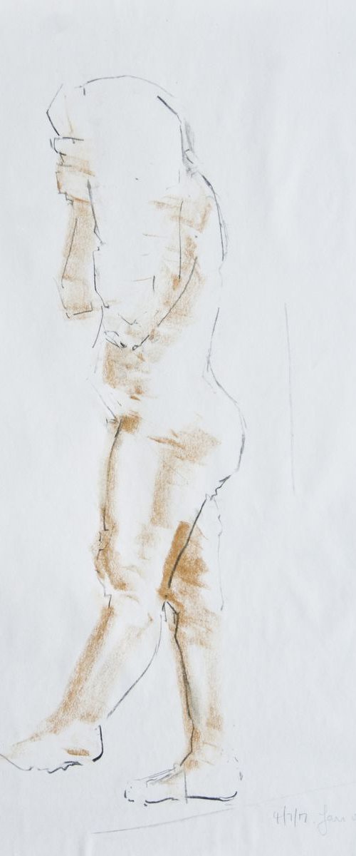 Life Drawing No 175 by Ian McKay