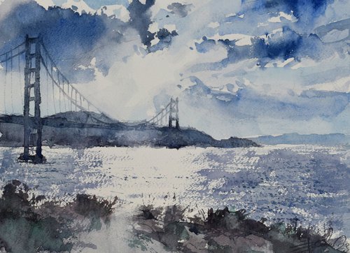 San Francisco impression by Goran Žigolić Watercolors