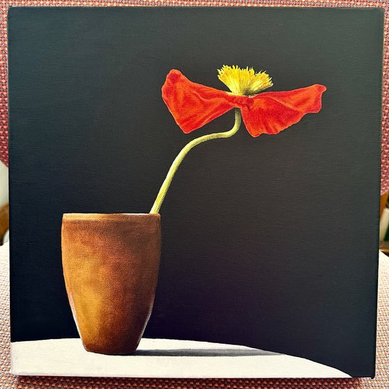 Ikebana: Poppy