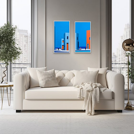 In Between Diptych