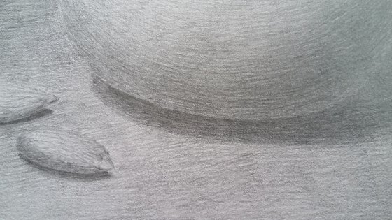 Still life # 6. Original pencil drawing.
