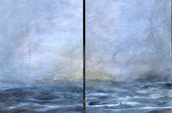 Whispering Winds - diptych